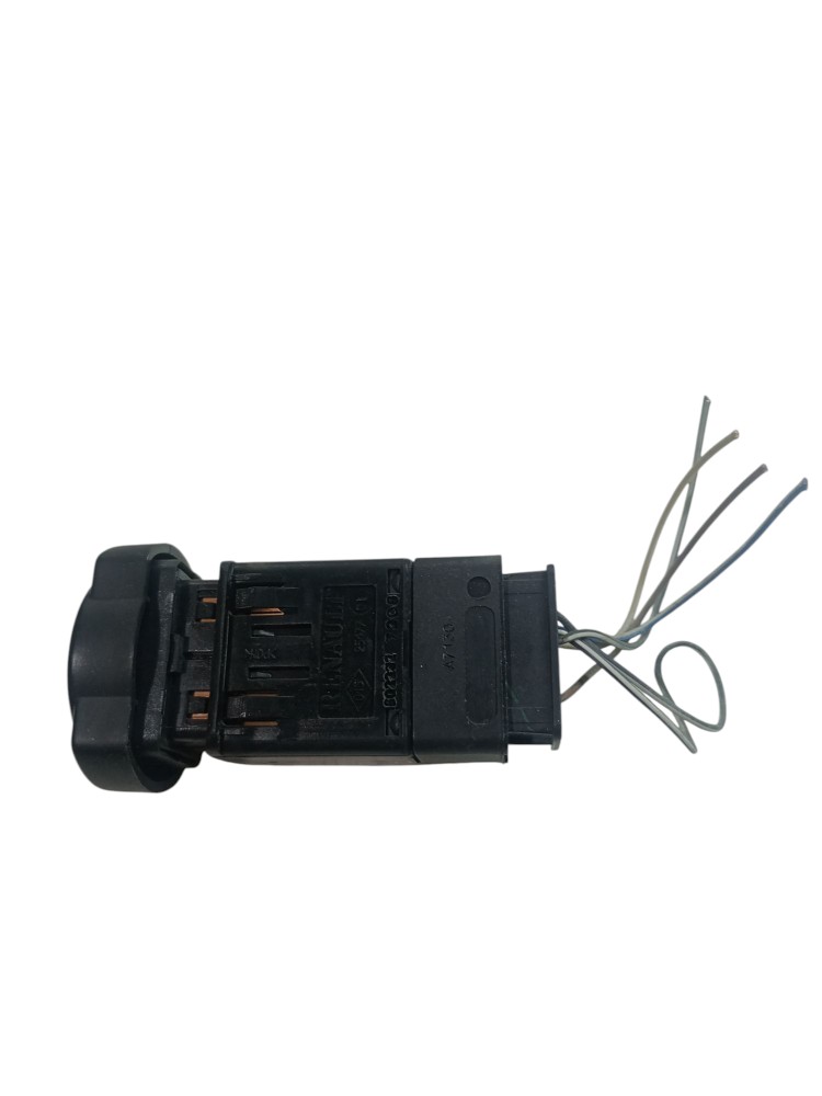 Botao Interruptor Pisca Alerta Logan Sandero 2008 2010 2012 Preto 4