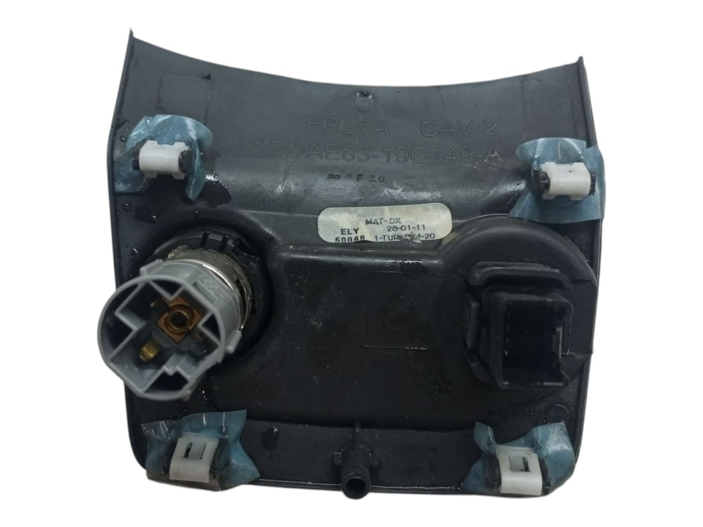 Moldura Painel 12v Ford New Fiesta 2007 2010 2012 2014 Usado 7