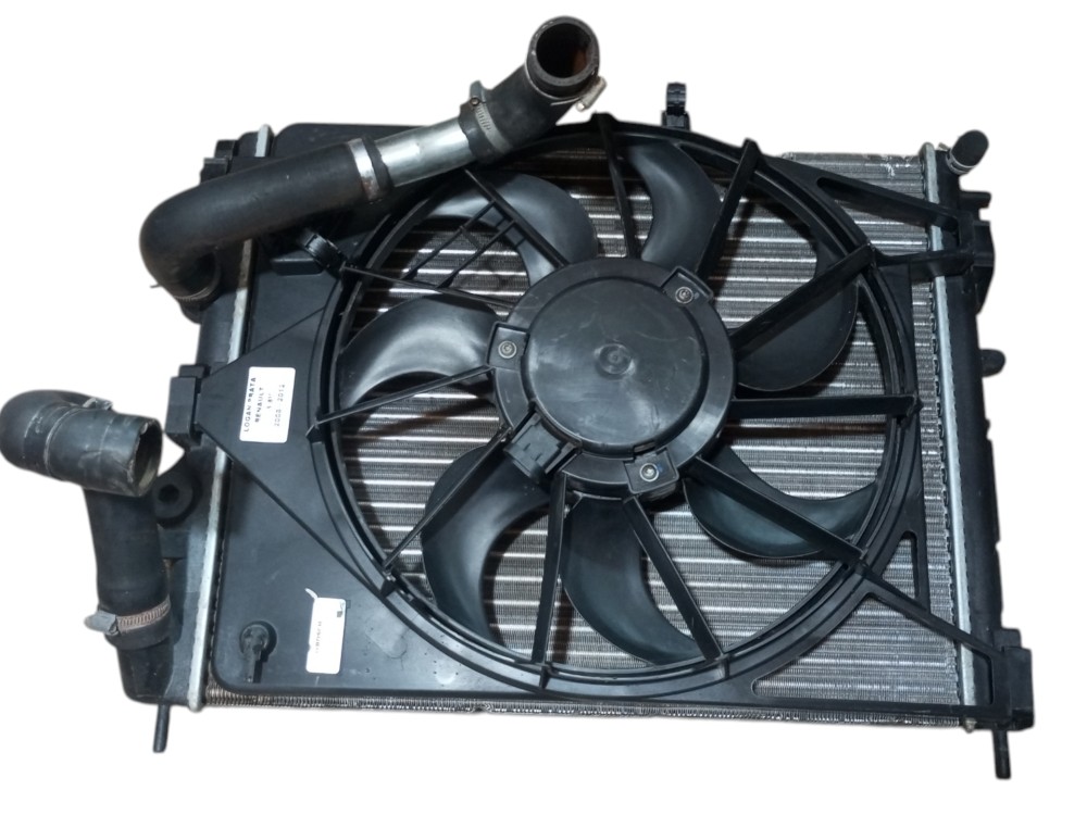 Radiador Defletor Ventoinha Logan 1.6 8v 2008 2009 2010 2012