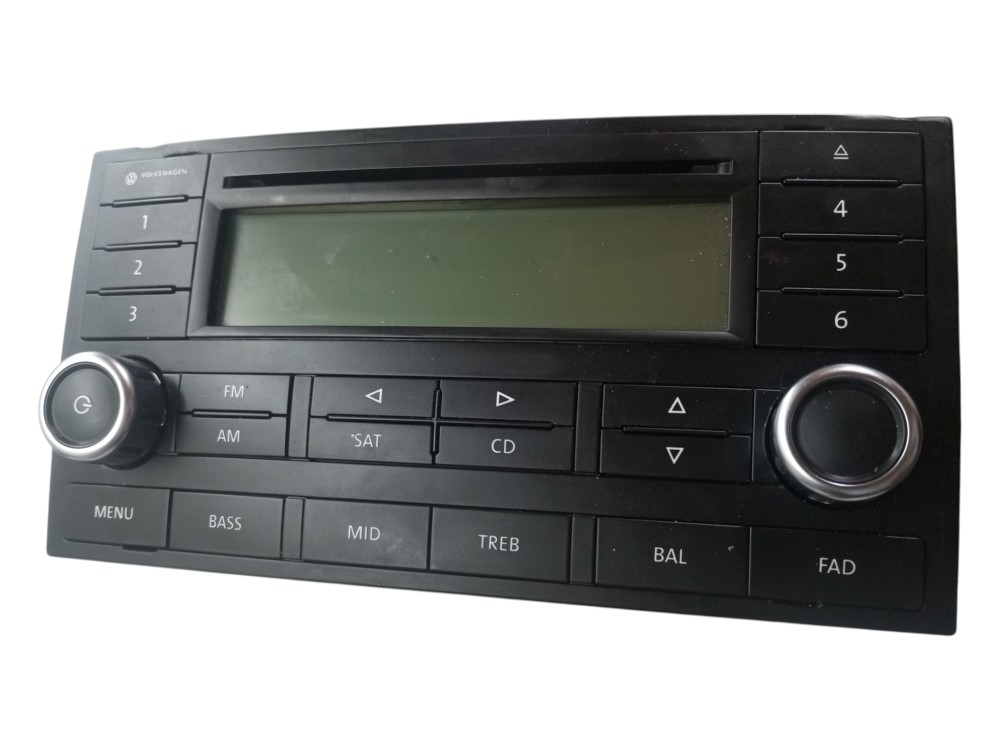 Radio Cd Player Volkswagen Touareg 2008 2009 2010 Usado 3