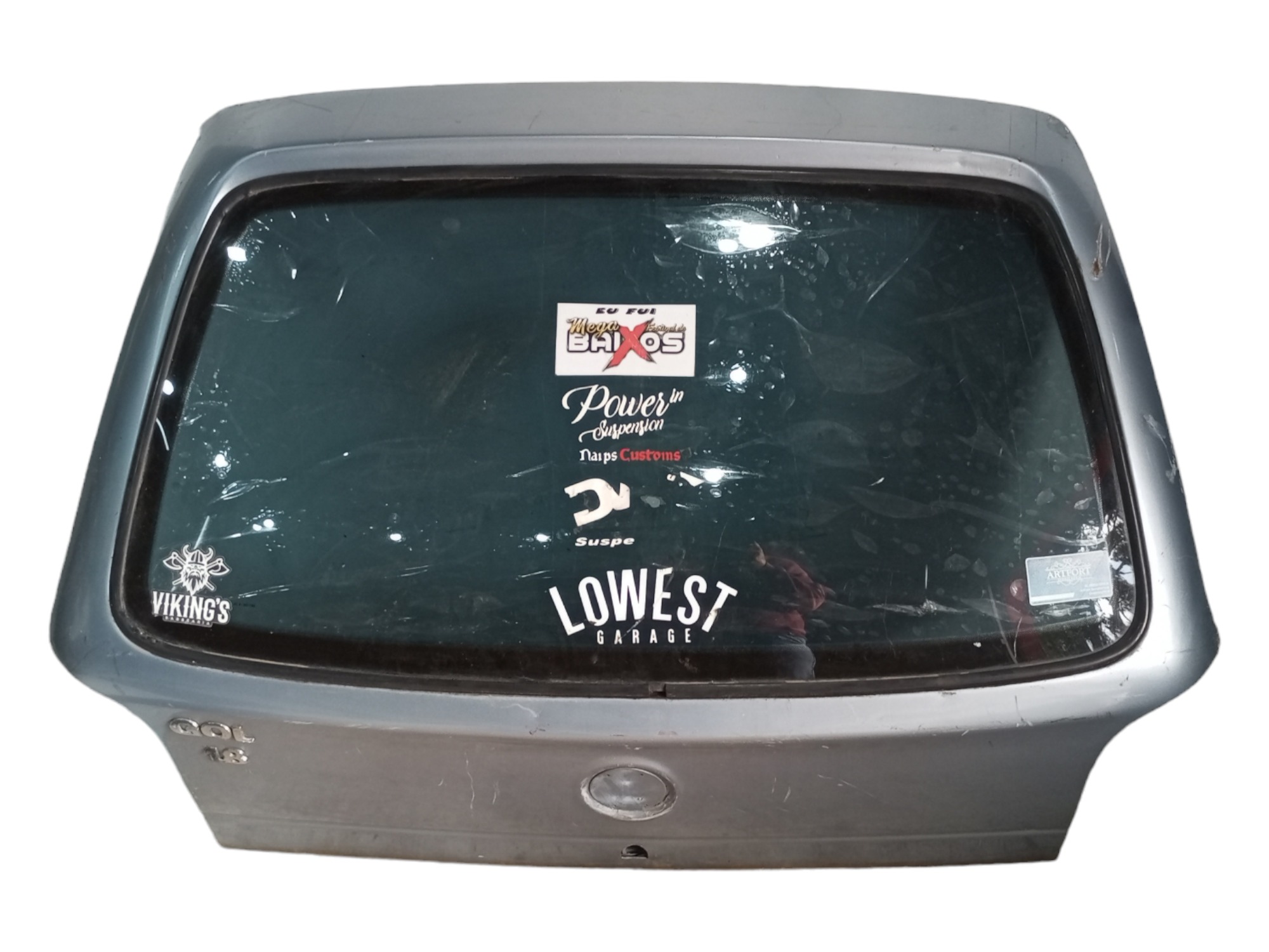 Tampao Tampa Traseira Gol Bola 97 98 99 2000 2001 2002 2003 Cinza