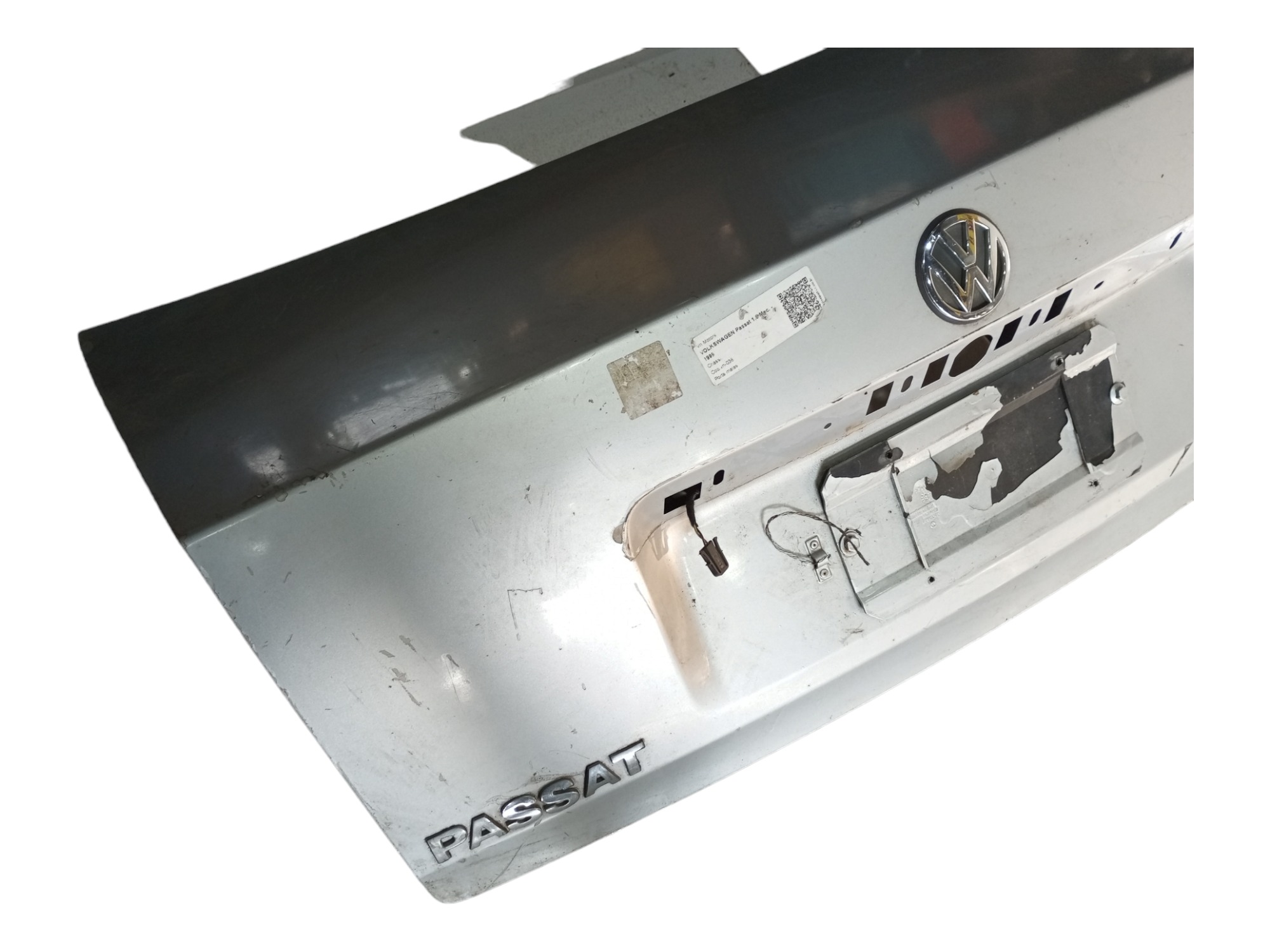 Tampao Tampa Traseira Passat 98 99 2000 2001 Porta Malas Prata 8