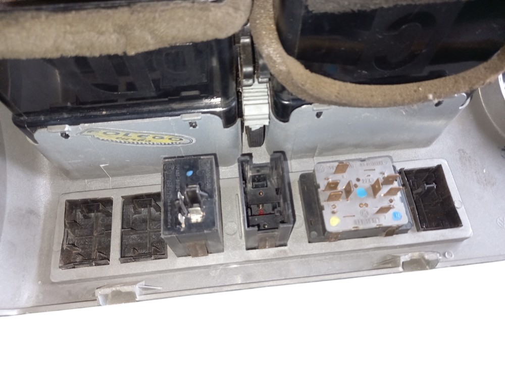 Moldura difusor central g3 painel ar VW gol para vidro eletr 8
