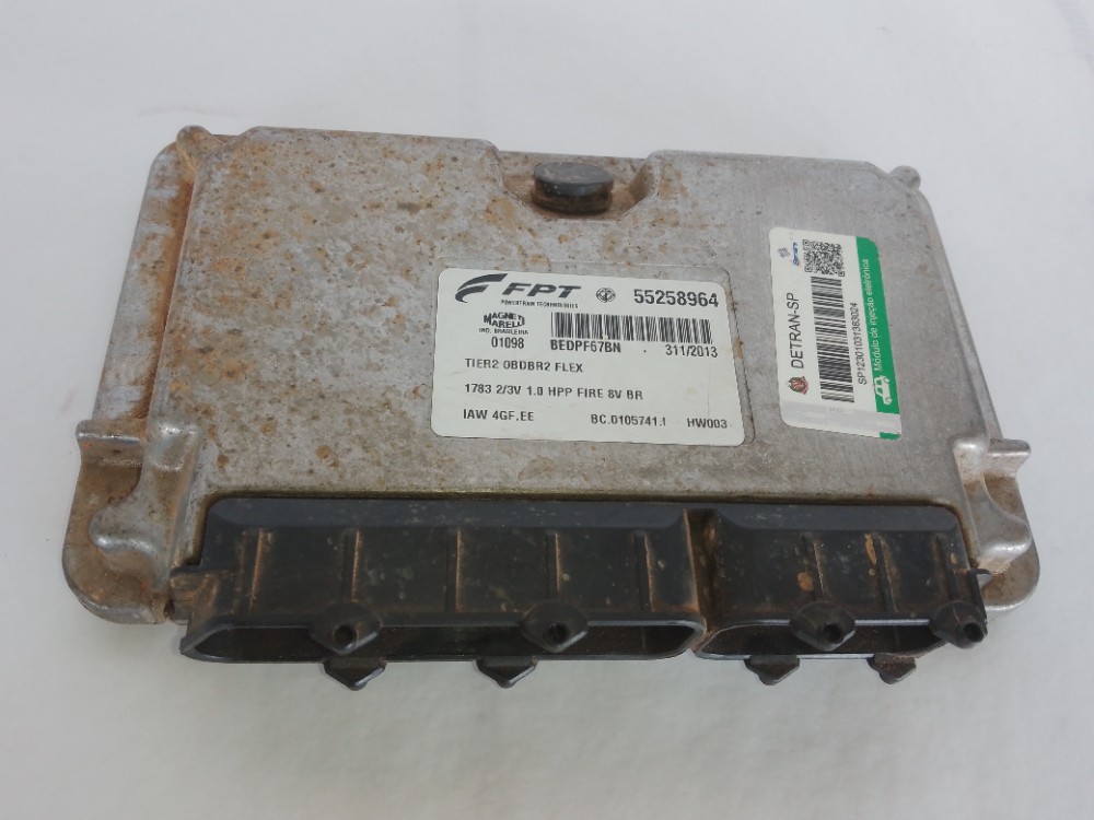 Módulo injeção fiat palio 1.0 fire flex 2