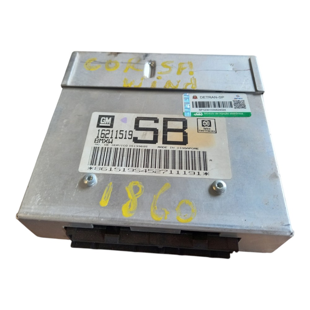 Modulo injeção 1.0 central 8v gm corsa 1994 a 1996 3