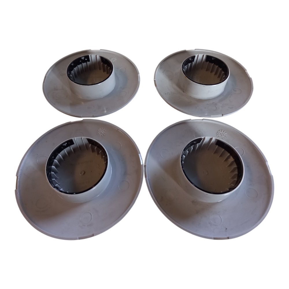 Calota Cubo Roda Escort Verona 93/96 Cinza Ford 3