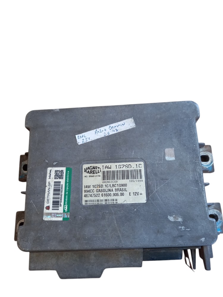 Modulo injeção 1.0 fiat palio 96/00 iaw1g7sd1c 2