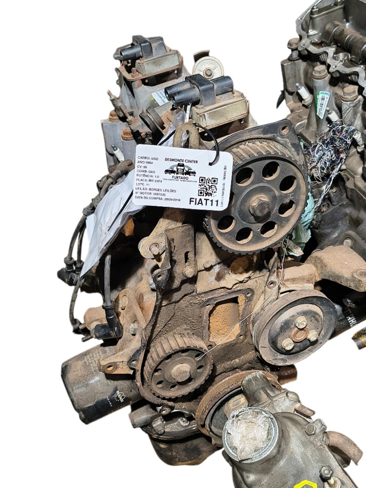 Motor Fiat Uno – 1994, 56cv, Gasolina, 1.0 2