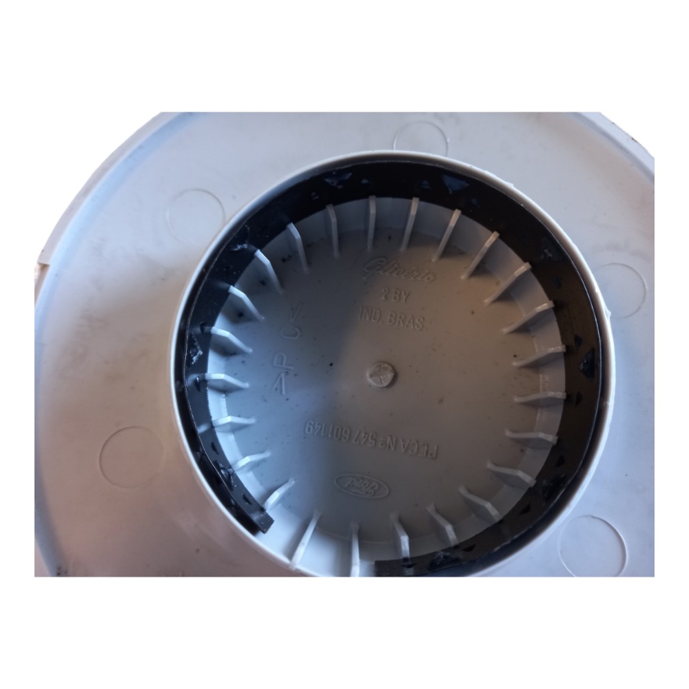Calota Cubo Roda Escort Verona 93/96 Cinza Ford 4