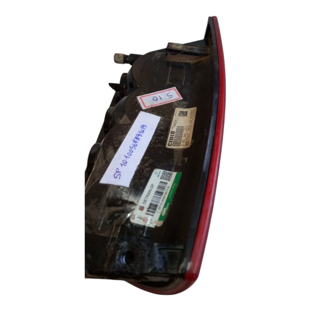 Lanterna traseira esquerda GM S10 2001 2009 CIBIE 7