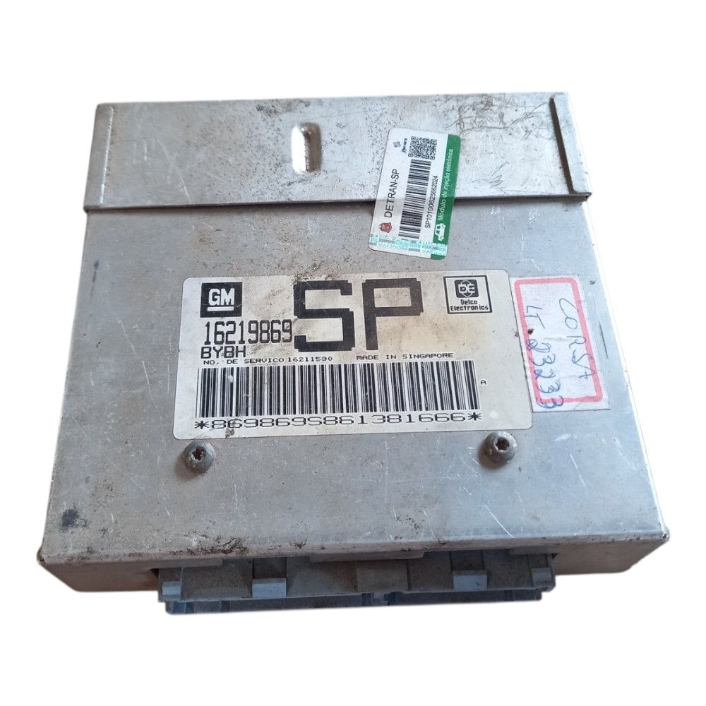 Modulo injeção 1.0 wind 8v gm corsa 1996 a 1998