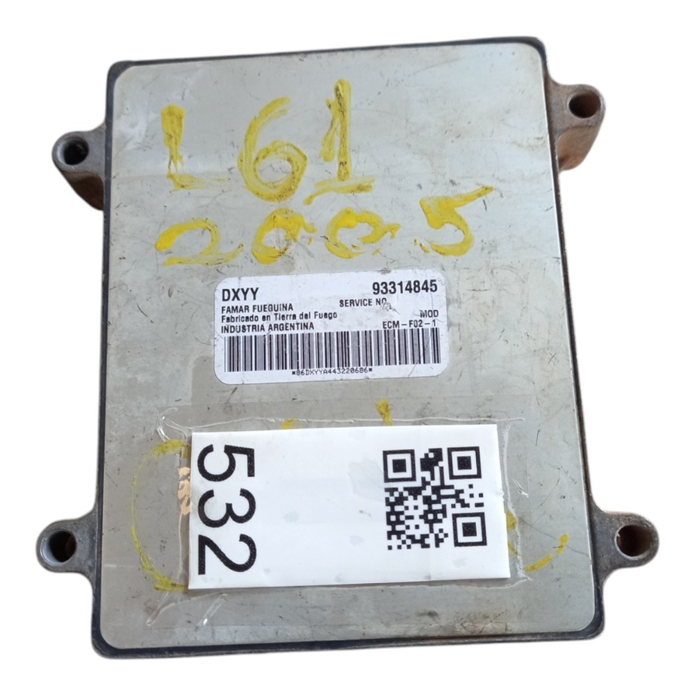 Modulo injeção 1.0 8v GM celta corsa 04 DXYY 93314845 4