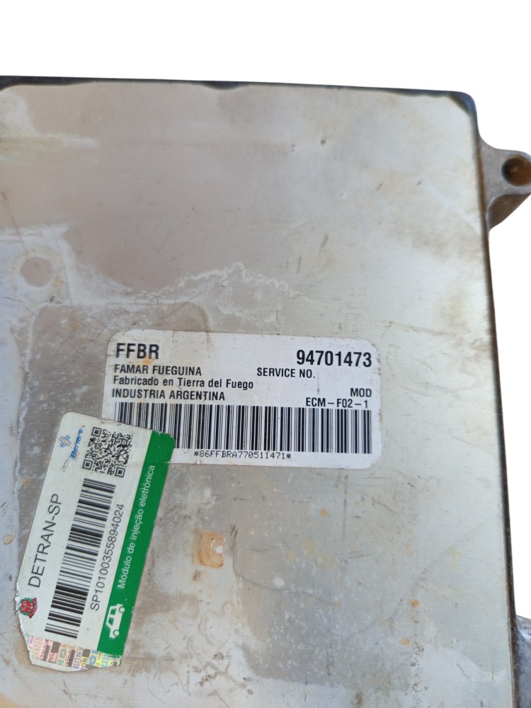 Módulo injeção 1.0 flex 8 gm celta classic corsa 2006 a 2008 7