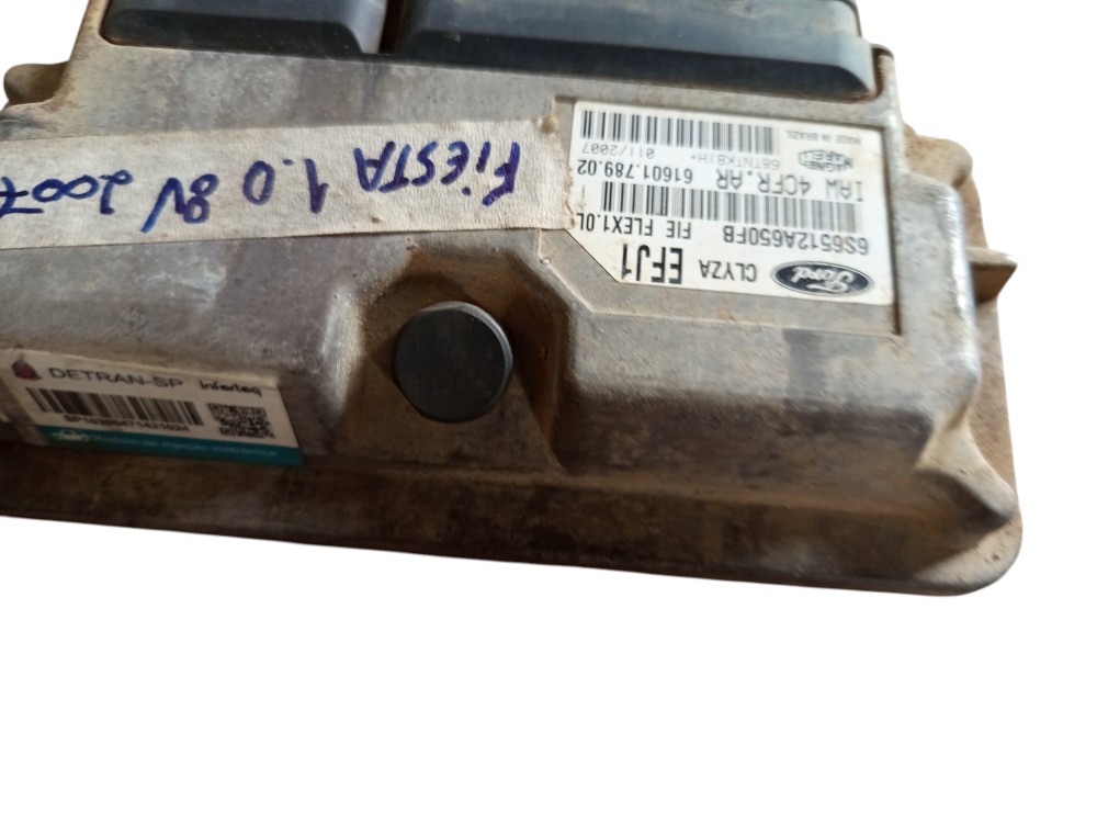 Modulo Injeção Ford Fiesta 2007 1.0 8V 3