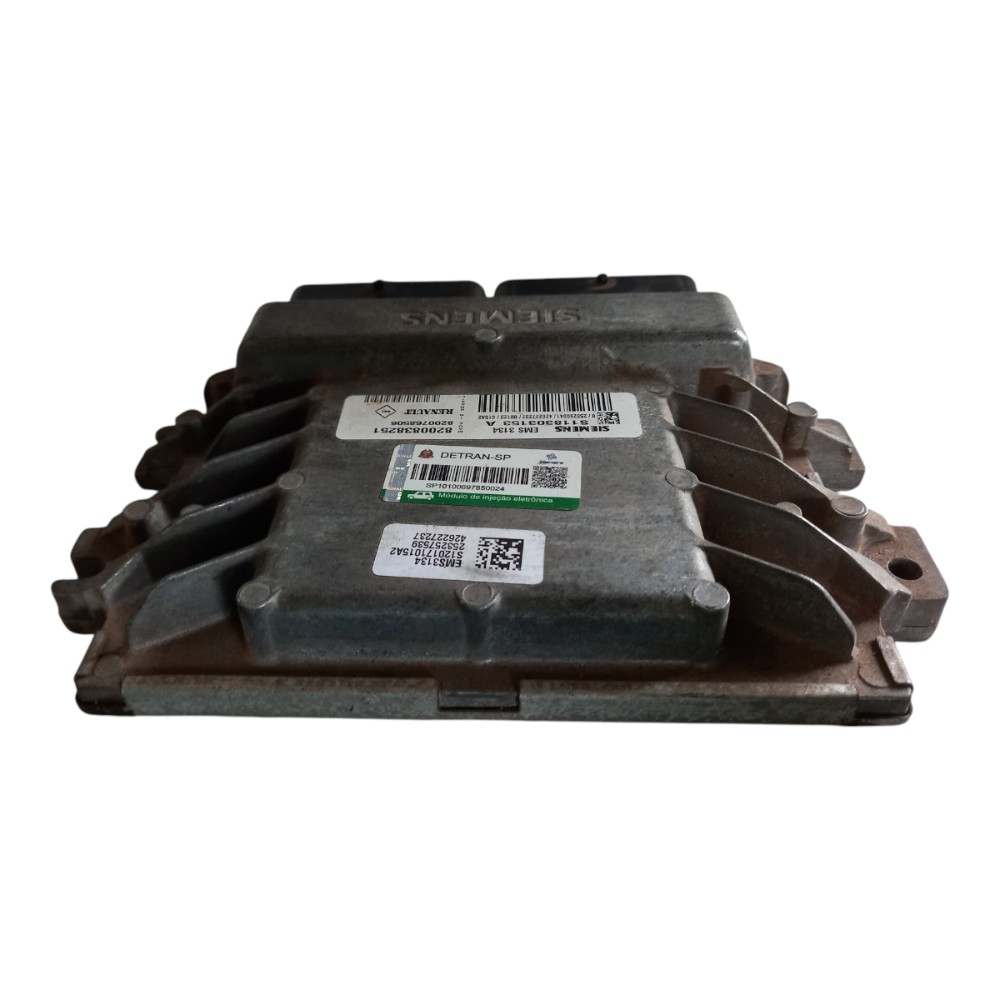 Modulo injeção 1.6 16v fle renault logan sandero 2007 a 2015 2