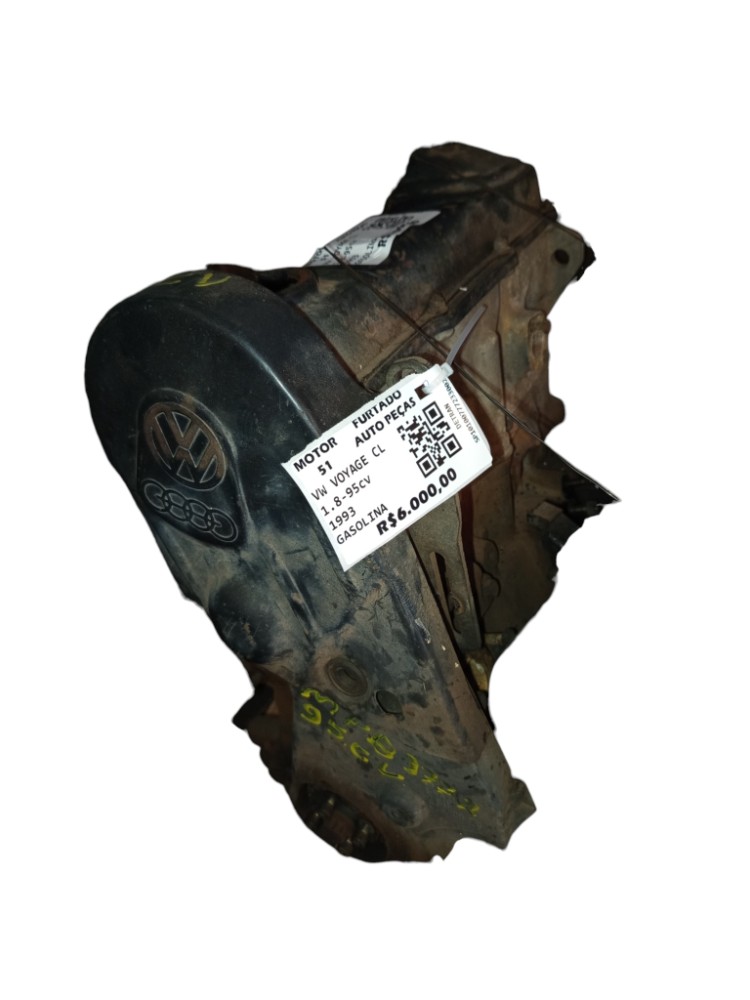 Motor Parcial Volkswagen Voyage Cl – 1.8, 95cv, 1993, Gasolina