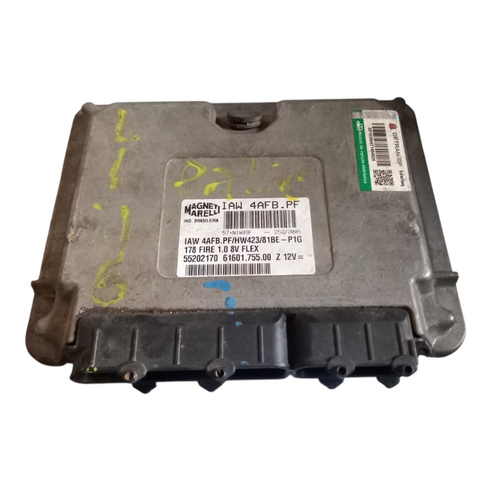 Modulo injeção 1.0 fire 8v flex fiat palio siena 2005 a 2008