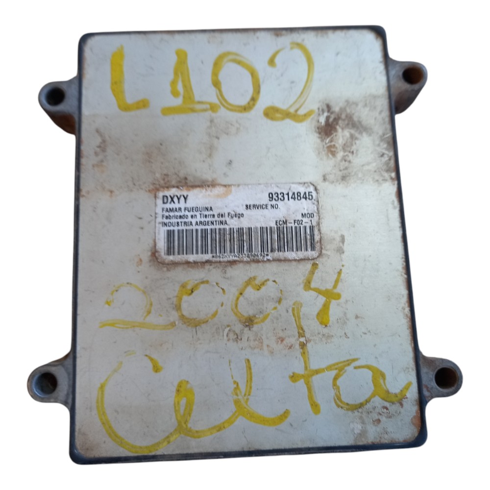 Modulo injeção 1.0 8v gm celta corsa 04 FGP 93314845 DXYY RZ 5