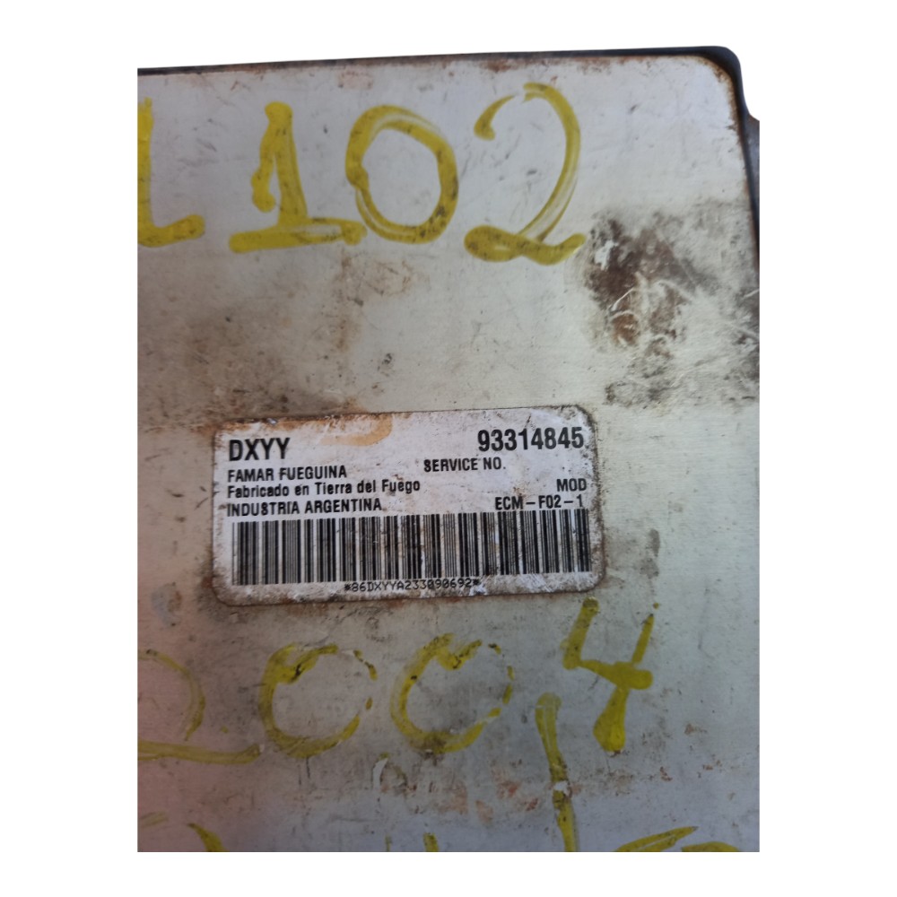 Modulo injeção 1.0 8v gm celta corsa 04 FGP 93314845 DXYY RZ 2