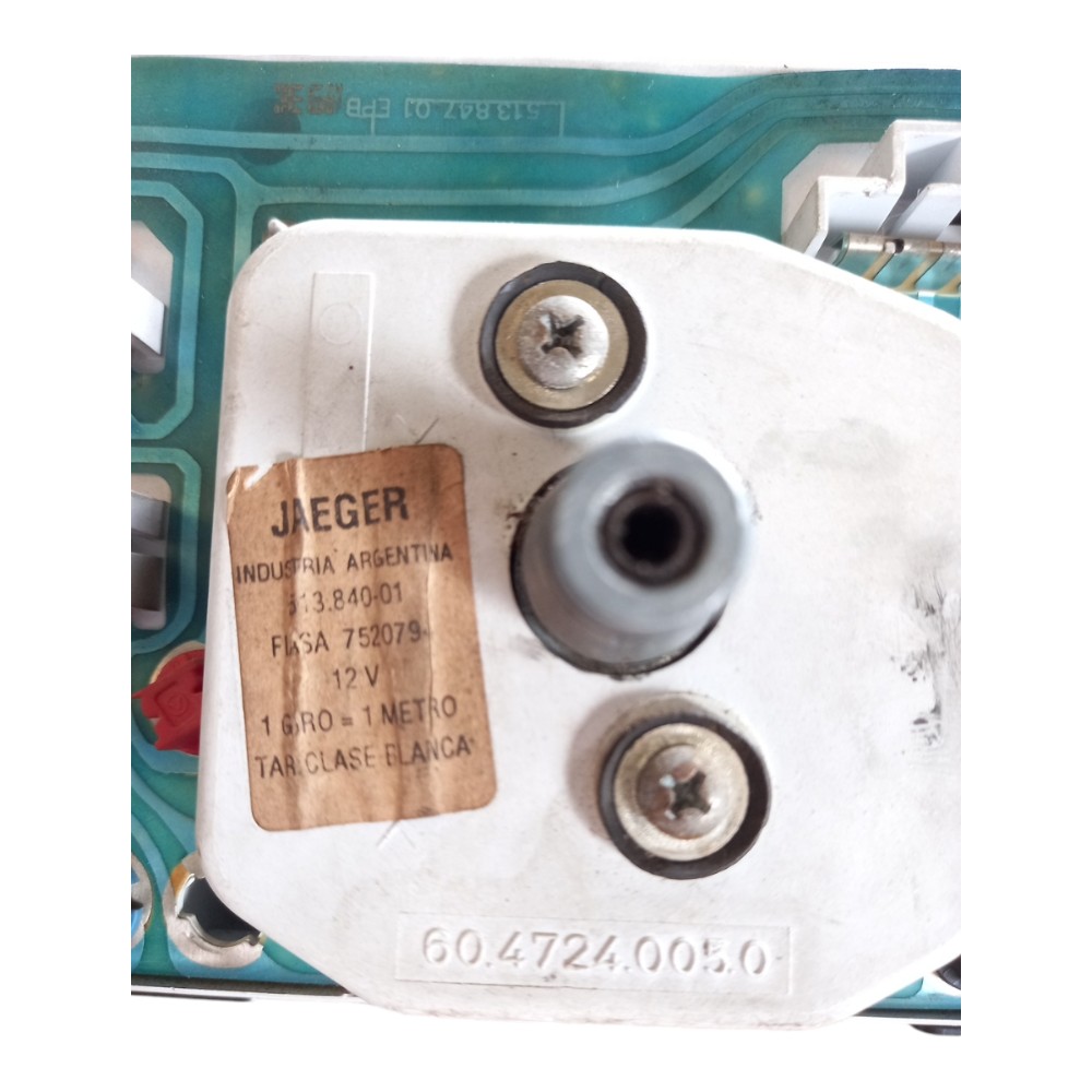 Painel instrumento fiat elba palio uno 1991 a 1999 604724005 7