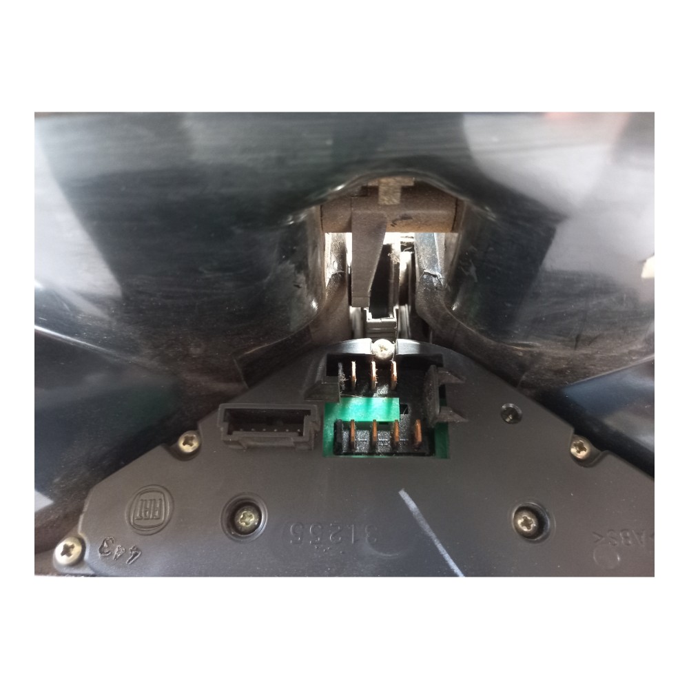 Moldura painel controle ar difusor fiat palio siena 2005 5