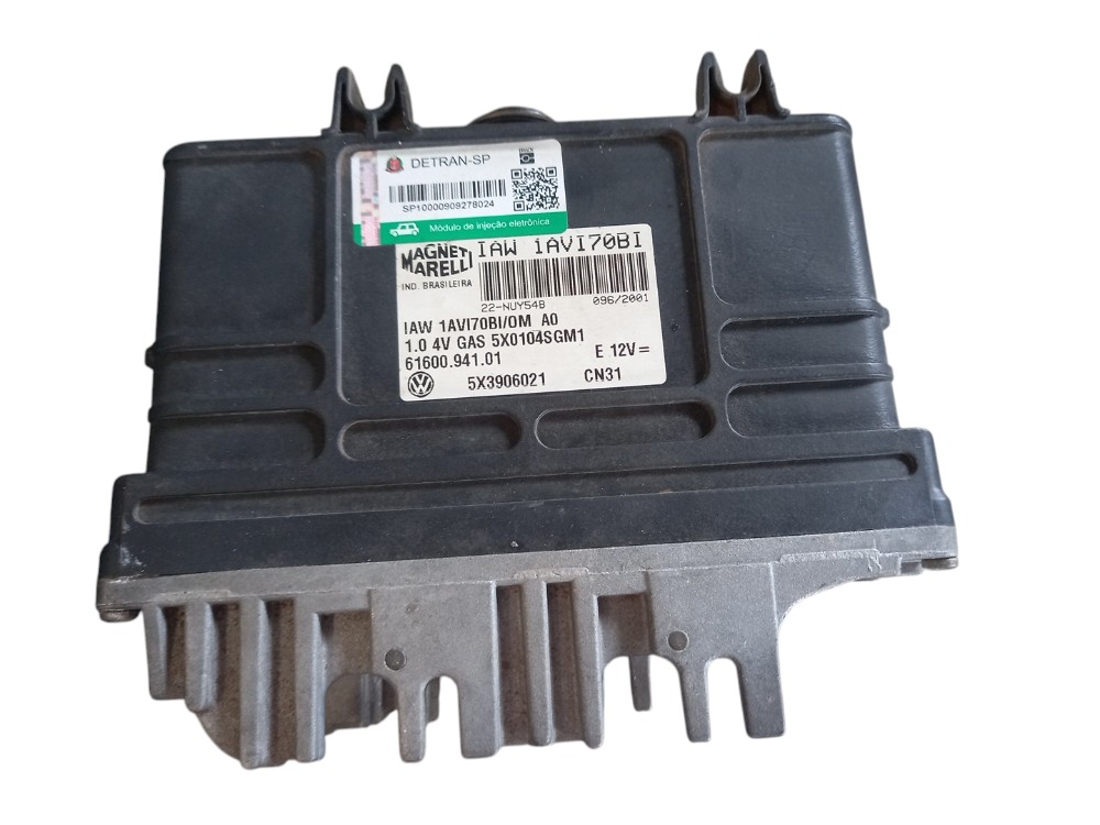 Módulo injeção 1.0 16v vw gol parati 99 01 iaw1avi70bi0ma0 2