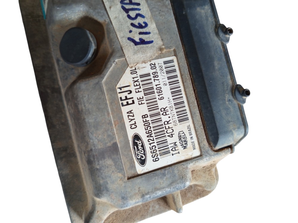 Modulo Injeção Ford Fiesta 2007 1.0 8V 2