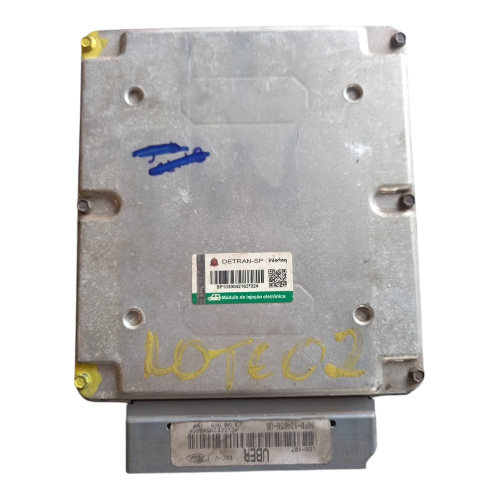 Módulo injeção 1.0 endura ford fiesta ka 95/97 96fb12a650ub 2