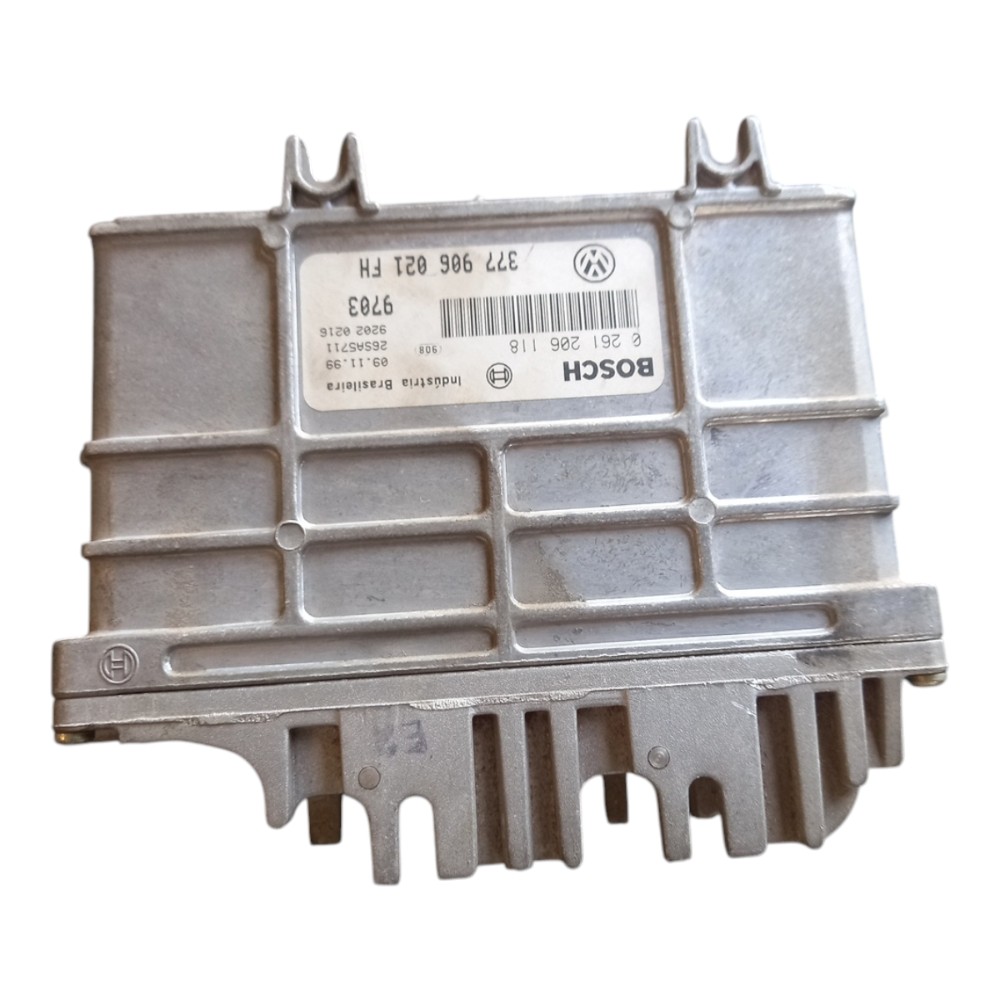 Modulo injecao 1.0 8v eletrônica gas vw gol 97/05 0261206118 2