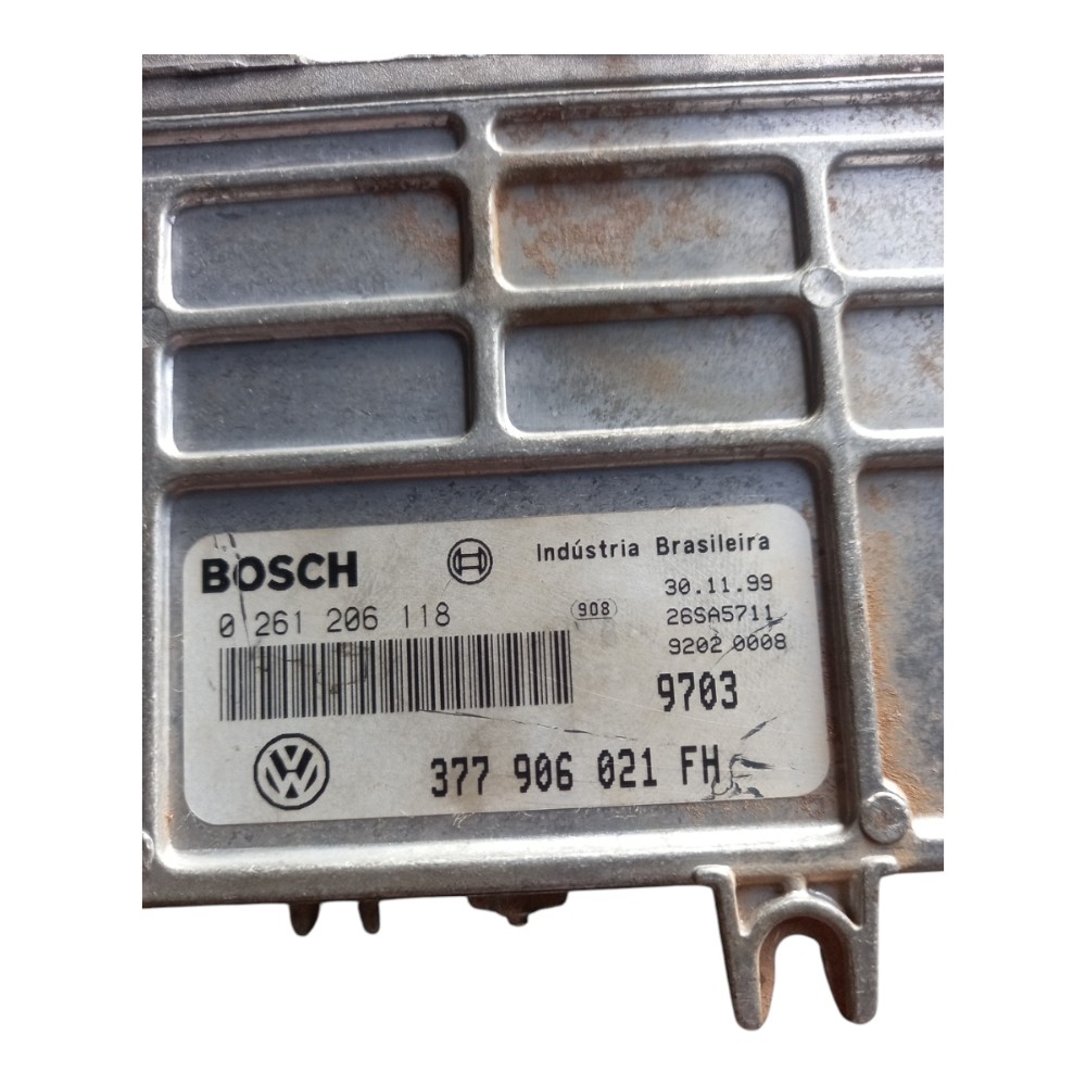Modulo injecao 1.0 8v g3 gasolina vw gol 97 a 05 377906021fh