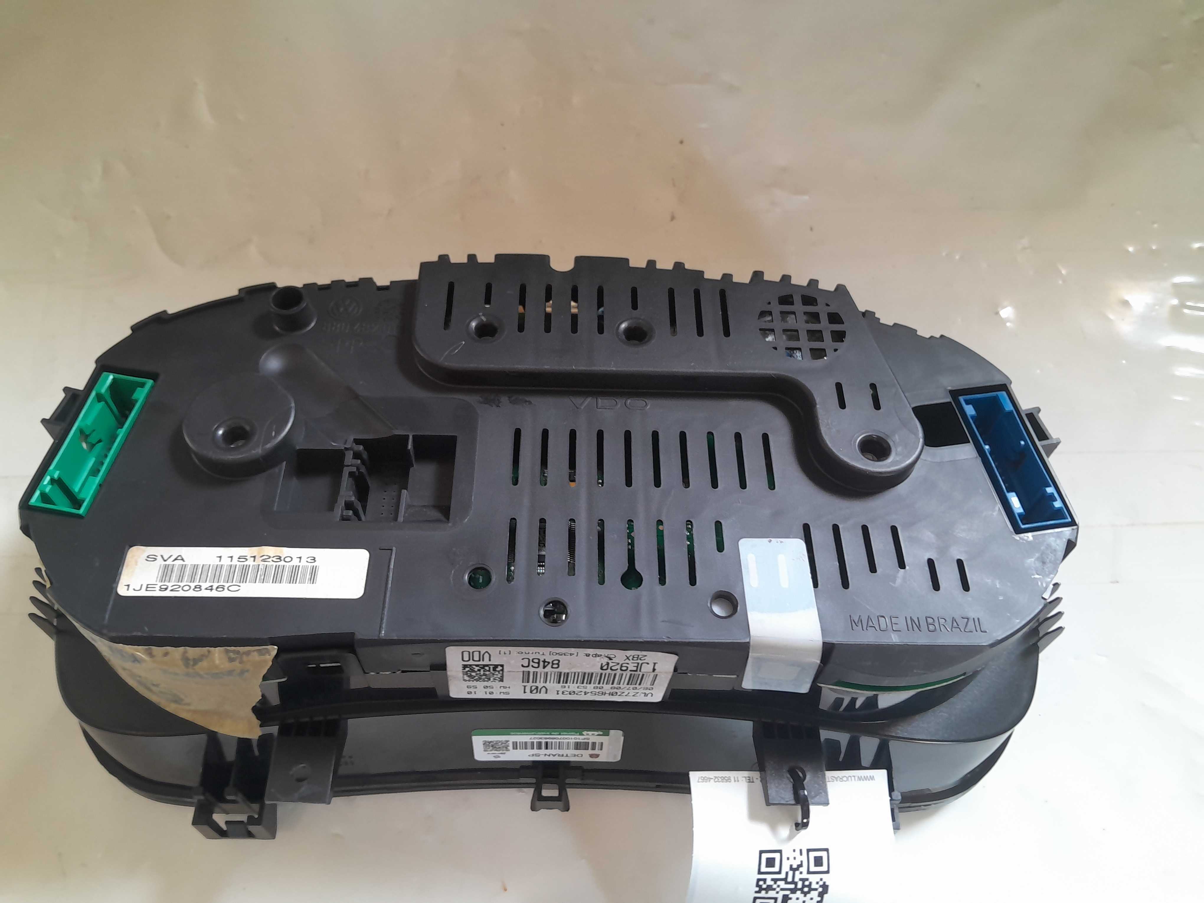 Painel De Instrumentos Volkswagen Golf Gt 2008 Km 122.401 3