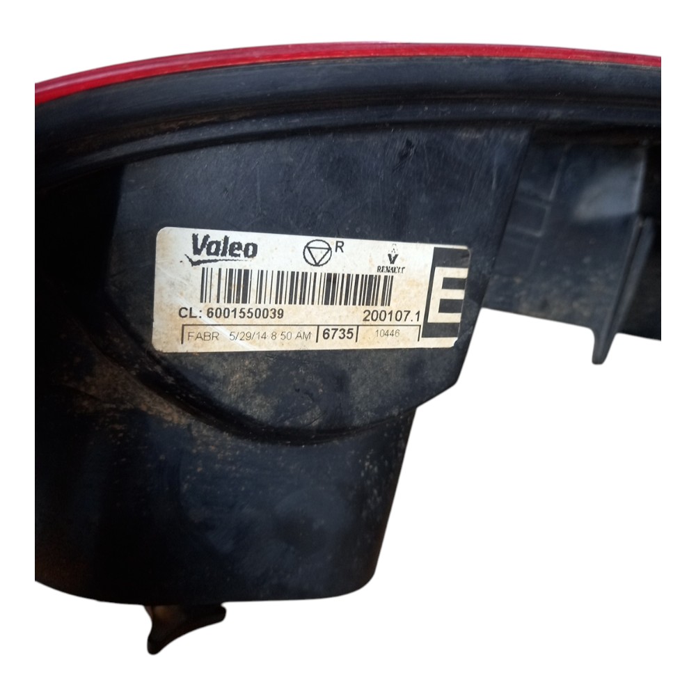 Lanterna traseira esquerda Renault Logan 6001550039 3