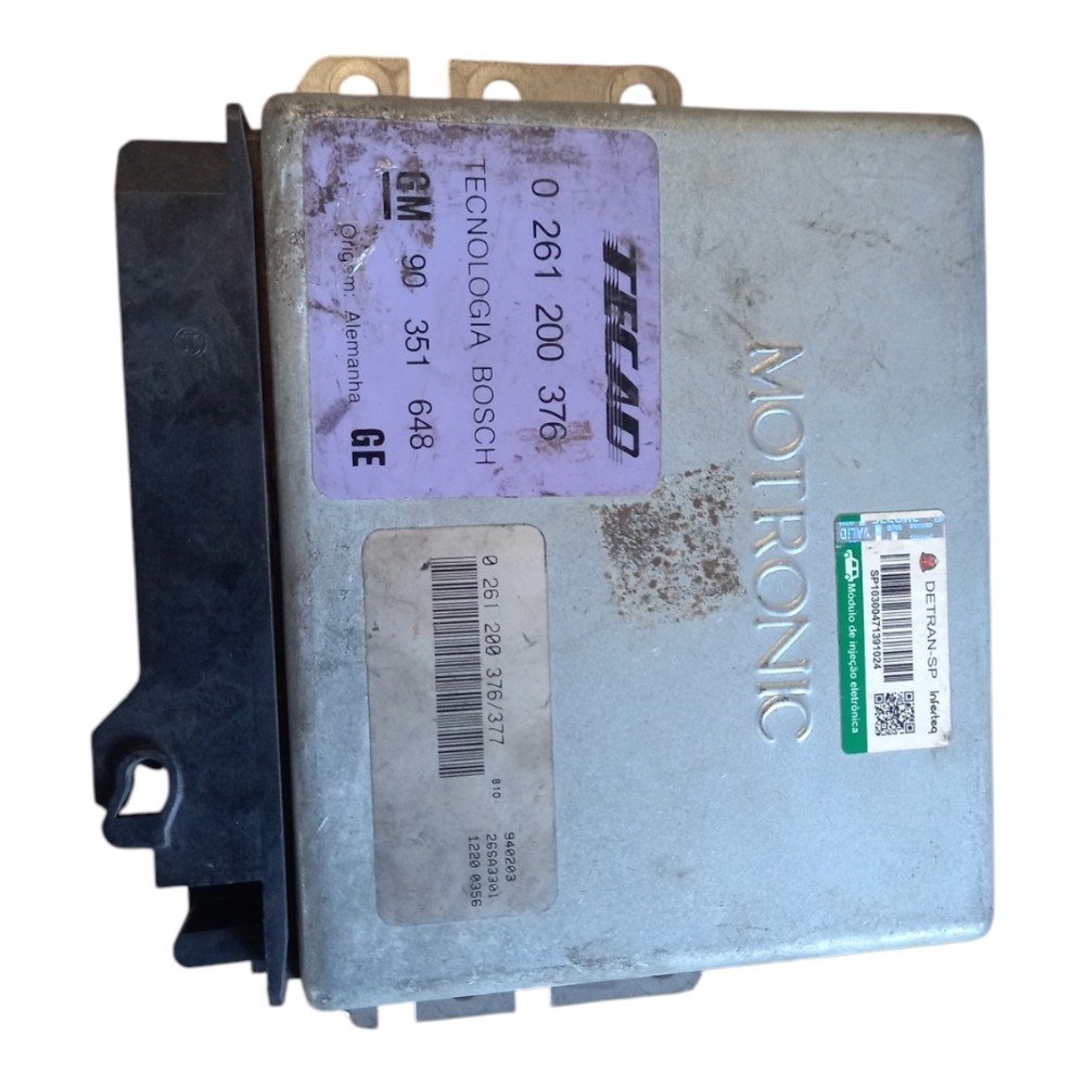 Módulo injeção GM Vectra 2.0 8V 95 90351648 0261200376
