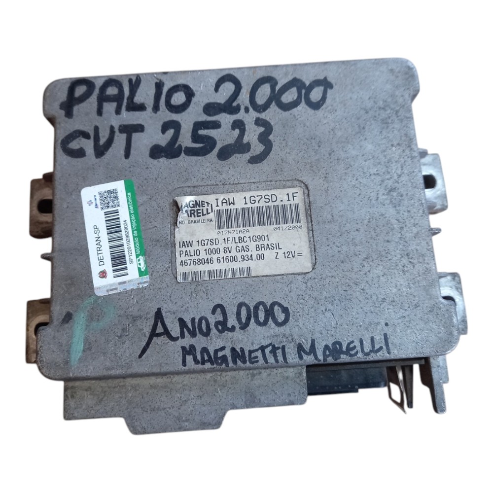 Módulo injeção 1.0 8v fiat palio 96/01 iaw1g7sd1f 2