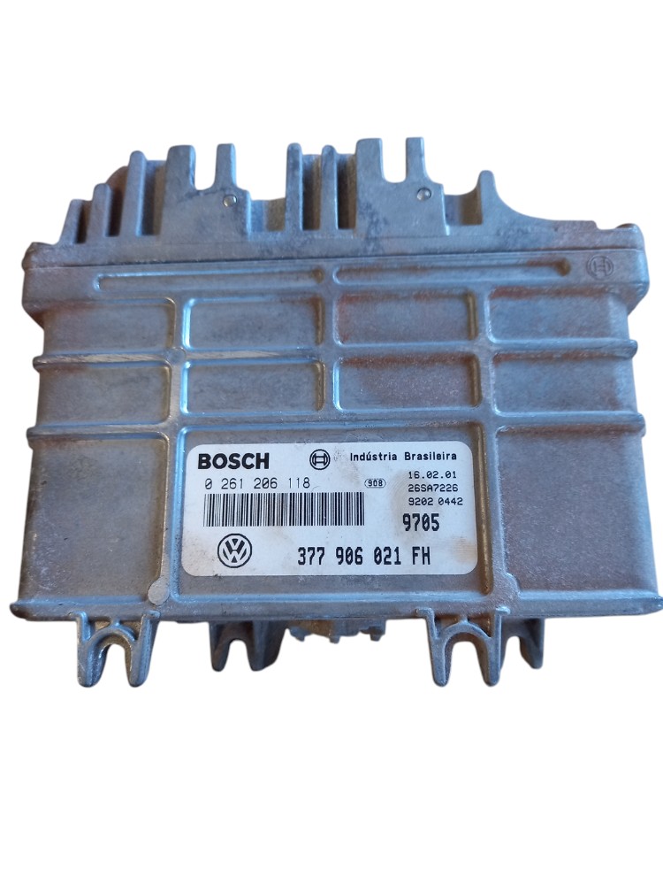 Modulo injecao 1.0 8v gasolina vw gol 97/05 0261206118 2