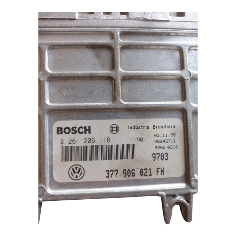Modulo injecao 1.0 8v eletrônica gas vw gol 97/05 0261206118