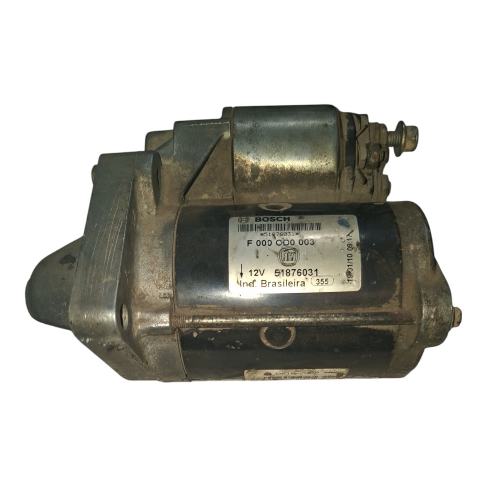 Motor partida Bosch Fiat Fire Palio Strada 51876031 9dentes