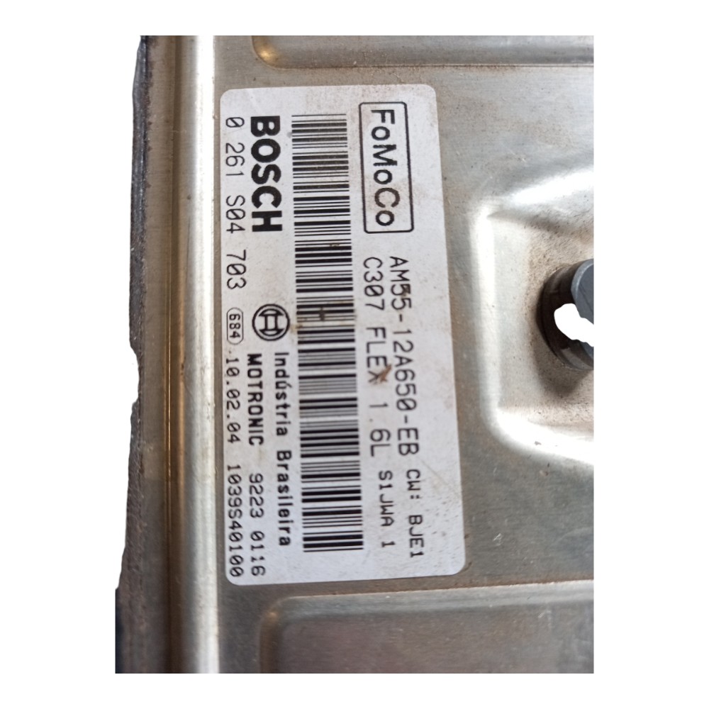 Módulo injeção Ford Focus Flex 1.6 AM5512A650EB 0261S04703