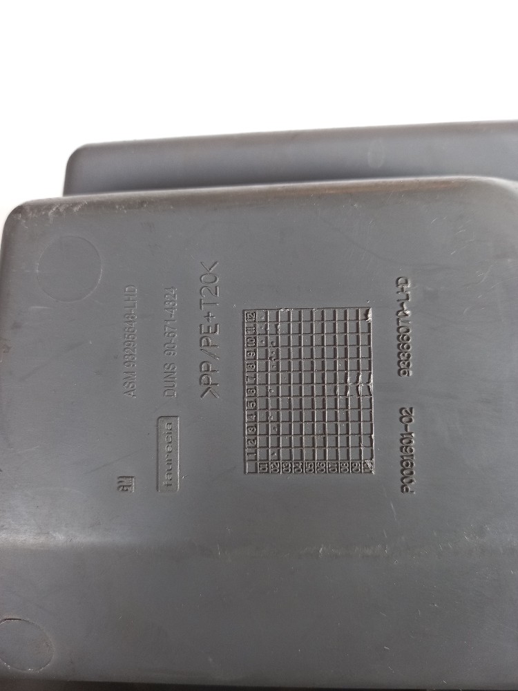 Porta luvas GM meriva 2002 2012 93295648lhd marcas de uso 6