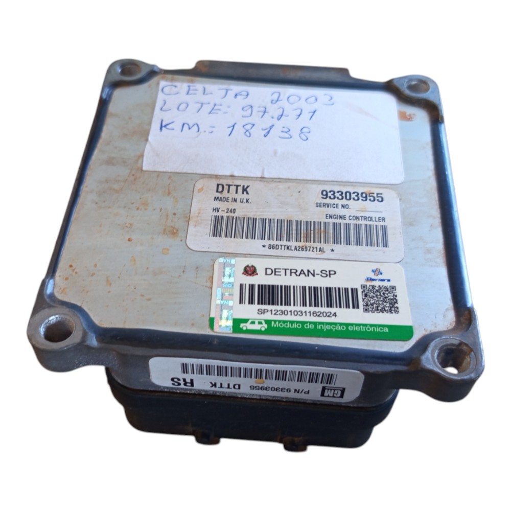 Modulo injeção 1.0 8v gm celta 2002 a 2002 2
