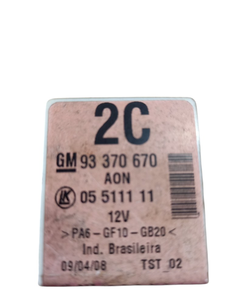 Módulo conforto central GM corsa meriva montana 08 93370670