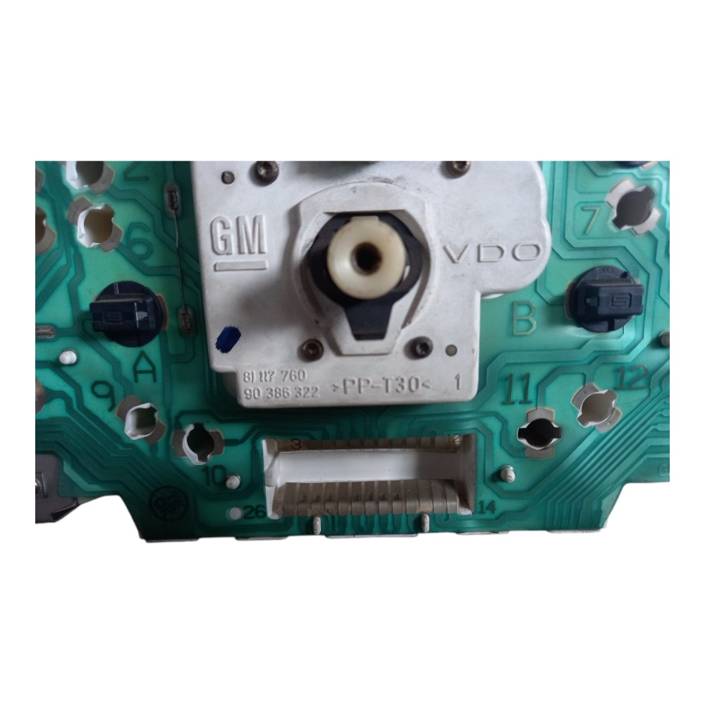 Painel instrumento wind gm corsa 1999 a 2000 90386322 5