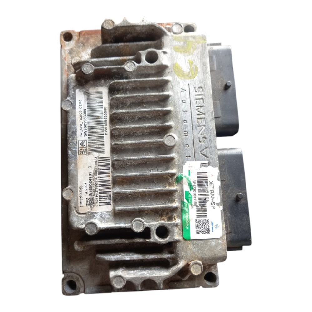 Modulo cambio aut 2.0 citroen c4 08/10 hw9659838680 4