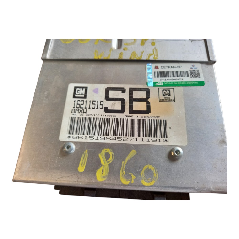 Modulo injeção 1.0 central 8v gm corsa 1994 a 1996 4