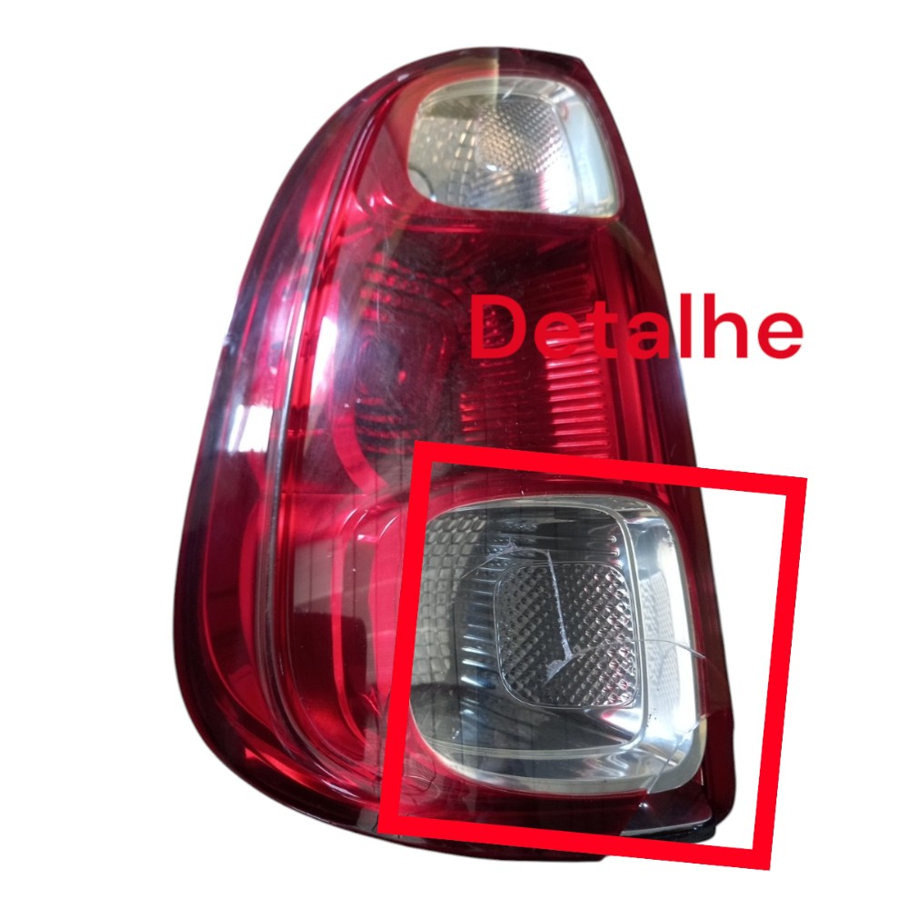 Lanterna traseiro esquerdo Fiat uno vivace 2010 a 2014 c/detalhe