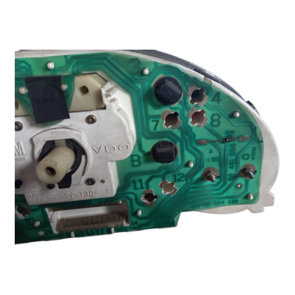 Painel instrumento wind gm corsa 1999 a 2000 90386322 6
