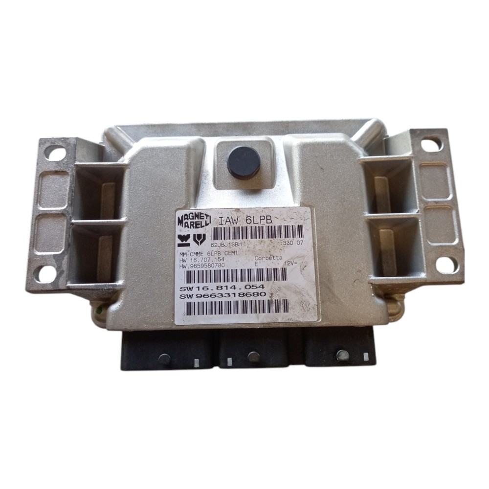 Módulo injeção Citroen C4 2.0 16V sw9663318680 iaw6lpb 2