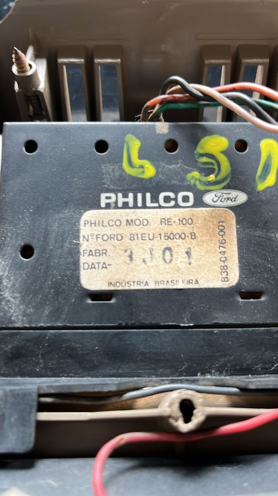 Relogio de Teto Ford Del Rey 1985 4
