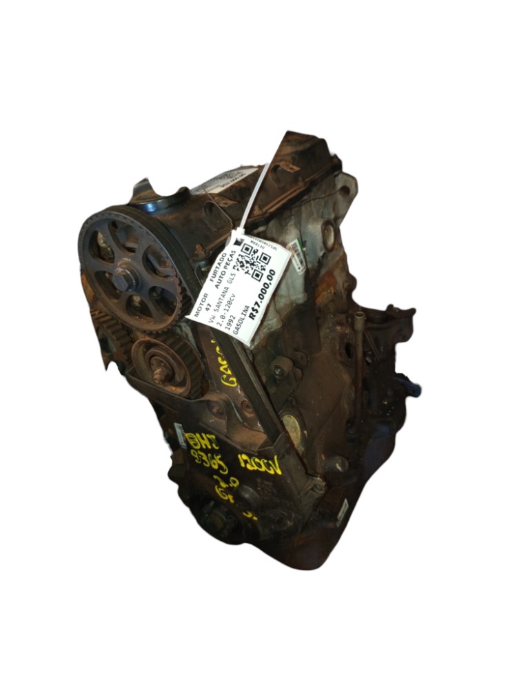 Motor Parcial Volkswagen Santana Gls – 2.0, 120cv, 1992, Gasolina