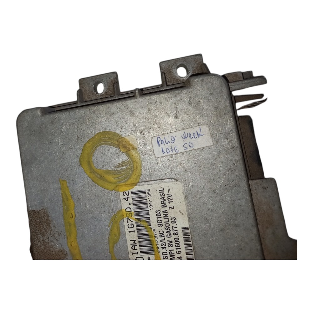 Módul injeção Fiat gas palio law 1g7sd42 46749564 6160087703 4